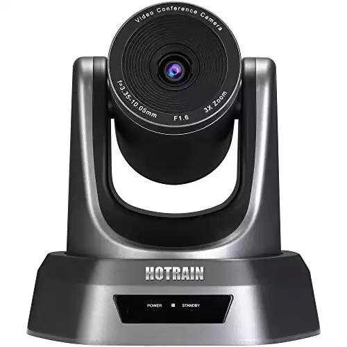 Hotrain Webcam 3X Optical Zoom Full HD 1080p