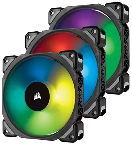 Corsair ML120 PRO 120mm Premium Magnetic Levitation RGB LED PWM Fan